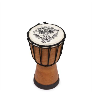 Ručně vyrobený široký buben na djembe - 20 cm